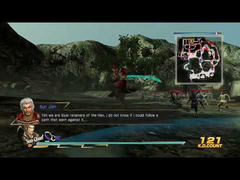 3:49:530 Battle of Xiangyang - Sun Jian's Forces | Dynasty Warriors 8 XLDE