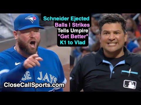 E86 - Toronto Manager John Schneider Tells Umpire Charlie Ramos "Get Better" After Being Ejected