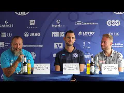 FC COSMOS - FC ARMINIA 03 LUDWIGSHAFEN (1:2) PRESSEKONFERENZ OBERLIGA SÜDWEST (RLPS)