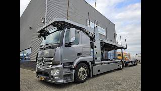 Mercedes-Benz Actros 1940 Groenewold 8 Cars + trailer M190 car transporter | Image 4 - Autoline