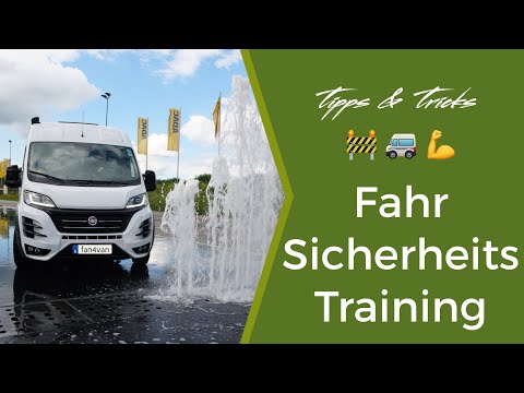 Wohnmobil Fahren Tipps - fan4van beim ADAC Fahrsicherheitstraining