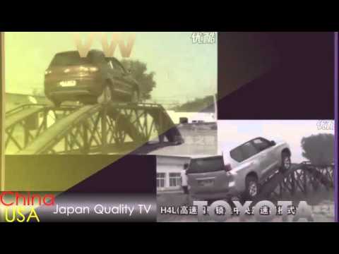 Toyota FAIL: Heuveltest Toyota Landcruiser vs Volkswagen Touareg