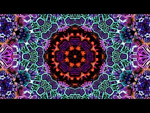 [5 Hours] Fractal Animations Electric Sheep - Video Only [1080HD] | 528Hz Music Sleep, Relax, Heals