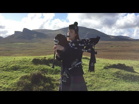 Dark Isle Bagpiper: Scotland the Brave