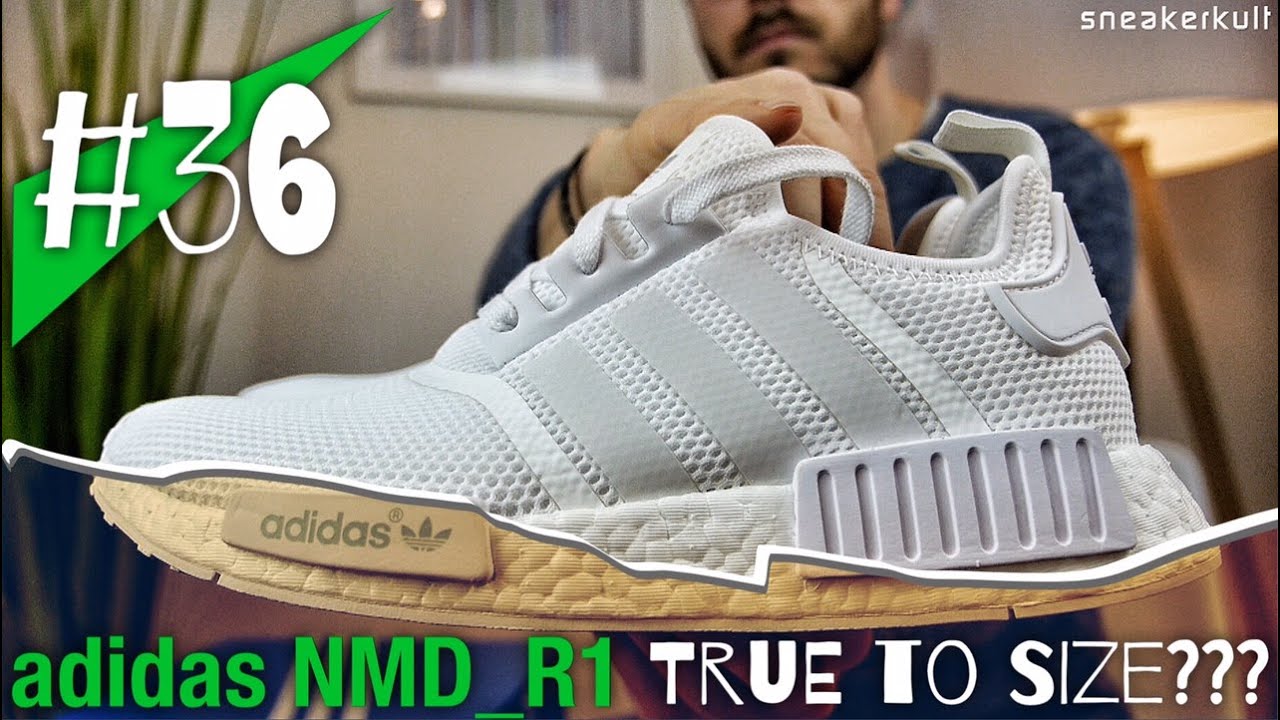 #36 - adidas NMD_R1 white mesh - Review/Größen - sneakerkult