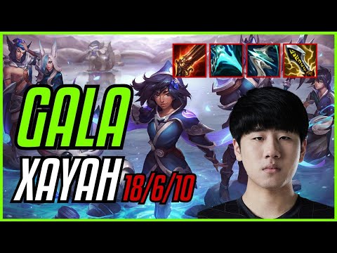 GALA - XAYAH vs UPSET - EZREAL ADC - EUW MASTER - PATCH 11.9