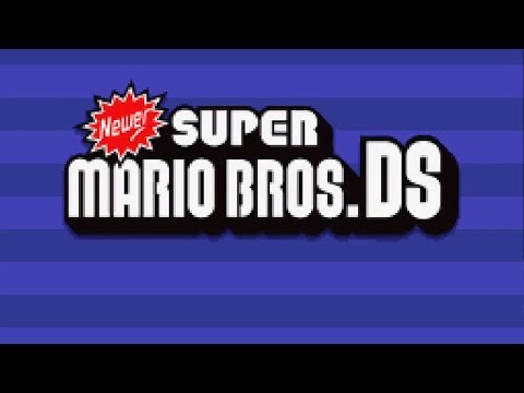 Newer Super Mario Bros. DS - World 1-8 Full Game (100%)