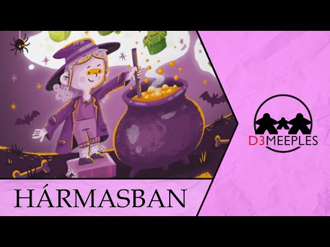 JÁTÉK HÁRMASBAN: VARÁZSLABOR - d3meeples