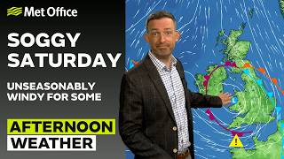 06/06/2026 - Wet and windy - Afternoon Weather Forecast - Met Office Weather