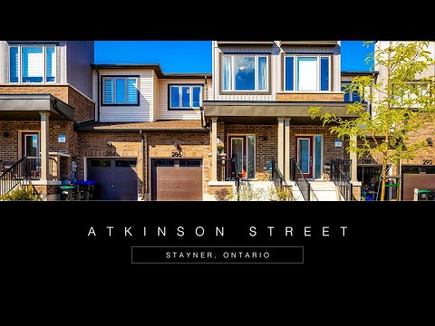 Atkinson Street in Stayner, Ontario