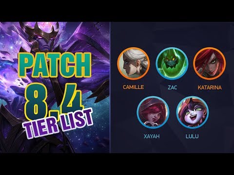 League of Legends Mobalytics Patch 8.4 Tier List: MEGA PATCH