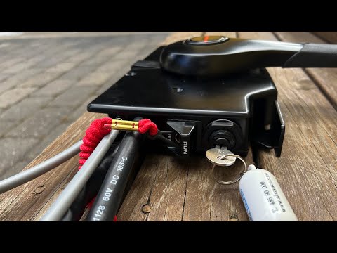 2022 Mercury 10 hp MRC four-stroke 2022 modell  (15 - 20) Installation of remote control Mercury