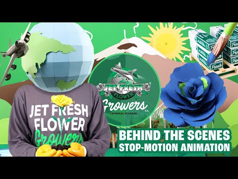 #JFTV  Behind The Scenes Stop-Motion Animation - 2023 Jet Fresh Growers