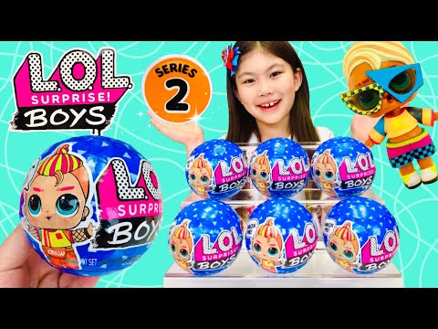 NEW Series 2 LOL Surprise BOYS Unboxing!