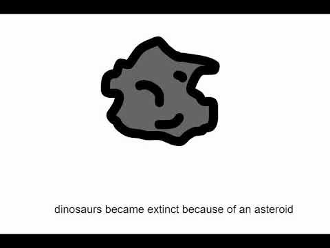 the asteroid... that killed dinosaurs
