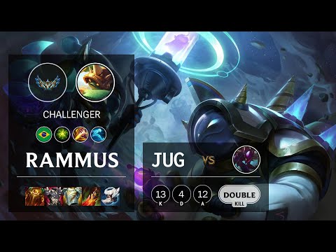 Rammus Jungle vs Kha'Zix - BR Challenger Patch 12.3