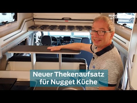 Nugget Zubehör: Neuer Thekenaufsatz für die Küche in Tischlerqualität