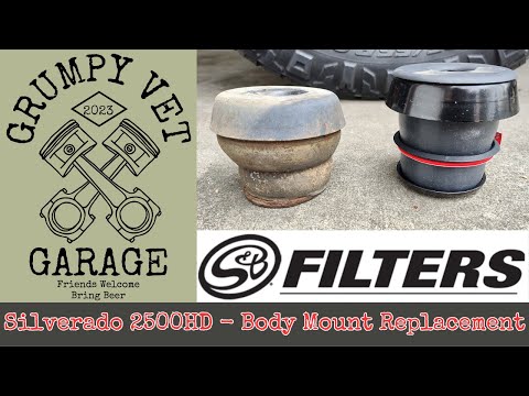 Fix a Rough Ride! Silverado 2500HD S&B Body Mount Install and Review