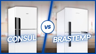 ⭐️QUAL GELADEIRA É A MELHOR? Geladeira Frost Free Brastemp 375l ou Geladeira Frost Free Consul 386l?