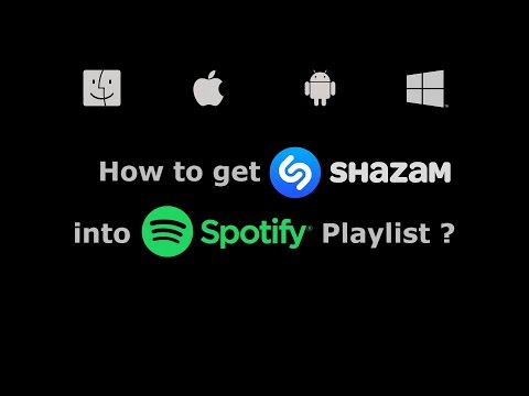Import shazam to spotify app Import shazam to spotify app