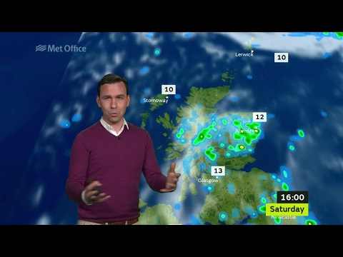 Saturday morning forecast 01/04/2017