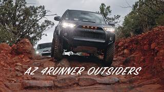 70 Rigs Take Over Sedona! | AZ 4Runner Outsiders Trail Day