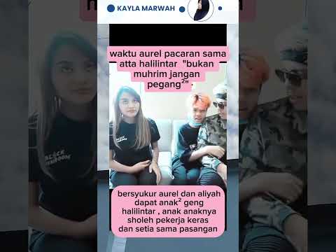 Aurel was beautiful when she was dating Atta #aurelhermansyah #attahalilintar #shortvideo