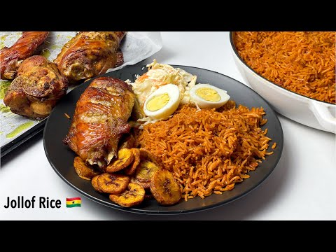 GHANA JOLLOF RICE RECIPE