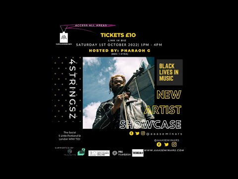 4Stringsz Performing Live at AAA Seminars BLiM Black History Month Special (1/10/22)