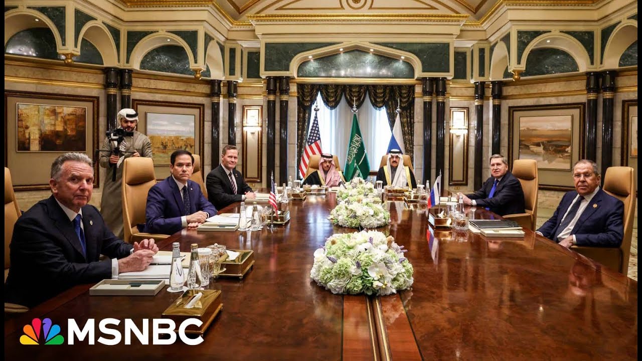 Russian negotiator says 'positive dialogue' happening during Saudi Arabia talks