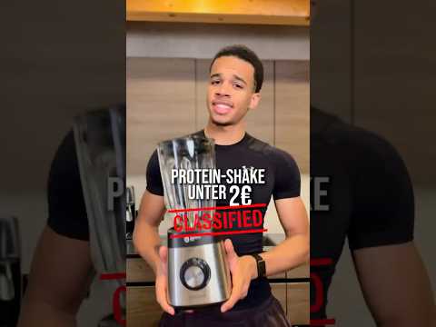 Can I make a protein shake for under €2?