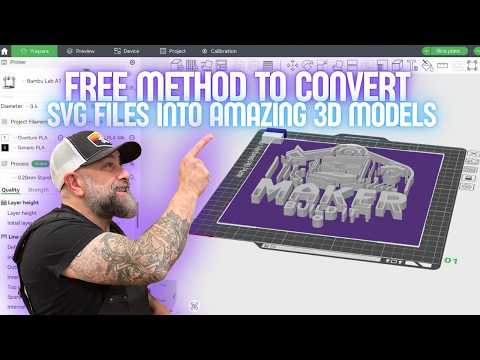 Free Method to Convert SVG Files into Amazing 3D Models