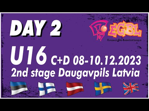 DAY2 13.30 Daugavpils - TSA , Dec 9th | C+D EGBLU16 stage2 2023/24