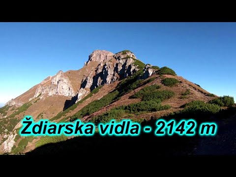 Belianské Tatry - Ždiarska vidla - 2142 m