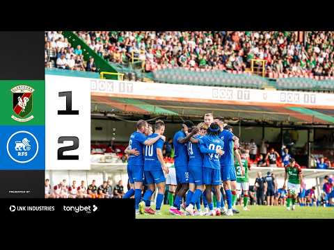 FC Glentoran Belfast 1-2 RFS Rigas Futbola Skola Riga 
