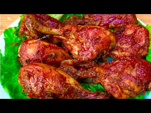 Piernitas de Pollo en Salsa BBQ