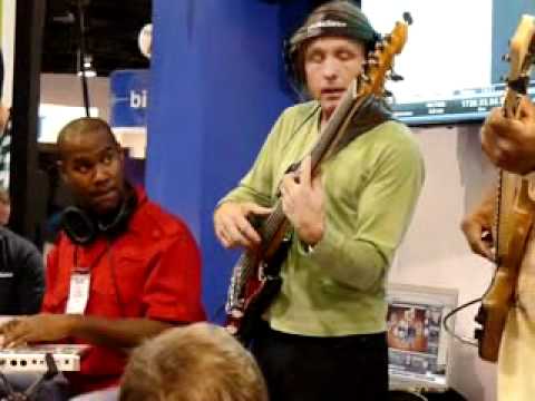 Victor Wooten,Steve Bailey and David "Fingers" Haynes at Presonus