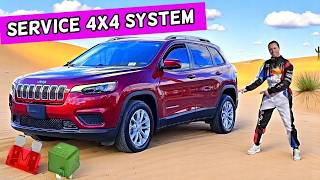 Why Service Four Wheel Drive System Jeep Cherokee 2014 2015 2016 2017 2018 2019 2020 2021 2022 2023