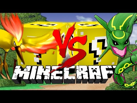 Minecraft: Pokémon LUCKY BLOCK CHALLENGE 2 | Legendary Pokemon!!