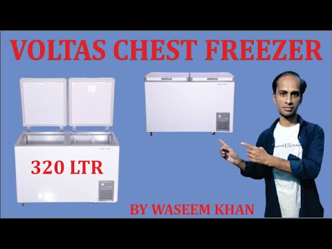Medium voltas deep freezer