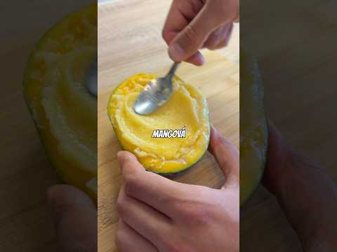 🥭Mangová zmrzka?! Co říkáš na druhou variantu?😆💪🏽🔥#mango #icecream #zmrzlina #monster #fyp