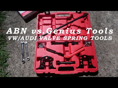 VW/Audi Valve Spring Compressors | MK6 Golf R | ABN vs. Genius Tools