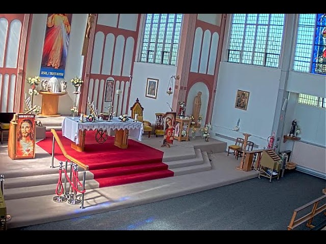Live webcam view of Our Lady of Lourdes Altar, Limerick