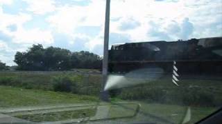 preview picture of video 'Dashcam Railfan™ Series: Memorial Day CPR - CSX V157-24 Opa-Locka, FL May 31, 2010'