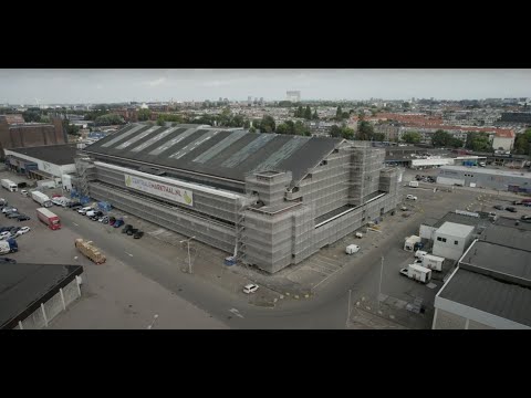 B2 Restauratie verzorgt casco restauratie aan Centrale Markthal Amsterdam