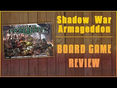 Major Sven Reviews Shadow War Armageddon