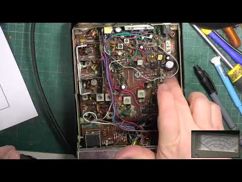 Murphy DS602 CB27/81 UK FM CB radio -  Service alignment