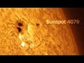 Close Up View Of Massive Sunspot AR4079 Captured With My Telescope