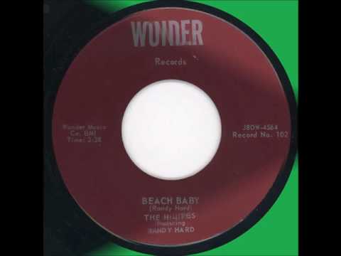 Hi-Lites Feat. Randy Hard - Beach Baby / One Love for Me - Wonder 102 - 1958
