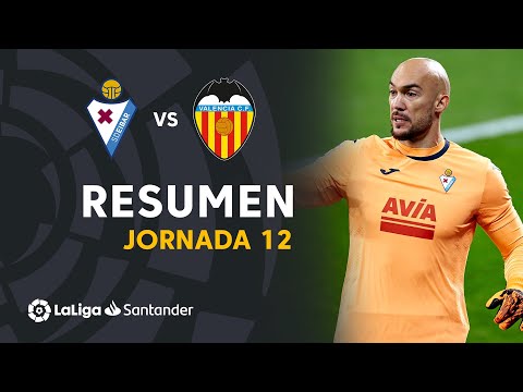 Resumen de SD Eibar vs Valencia CF (0-0)